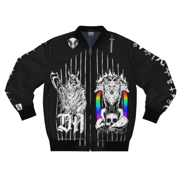 NEW! Darkness Finds The Light In You Bomber Jacket