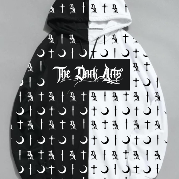 Dark Arts Split Monogram Hoodie